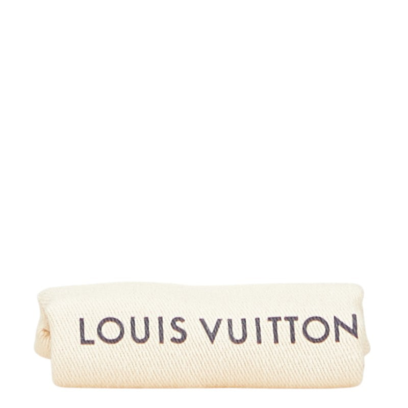 ルイ ヴィトン モノグラム アンプラント ポシェット クレ コインケース M60633 ブラック レザー レディース LOUIS VUITTON 【中古】