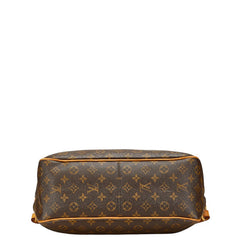 ルイ ヴィトン モノグラム ディライトフルPM ワンショルダーバッグ ハンドバッグ M40352 ブラウン PVC レザー レディース LOUIS VUITTON 【中古】