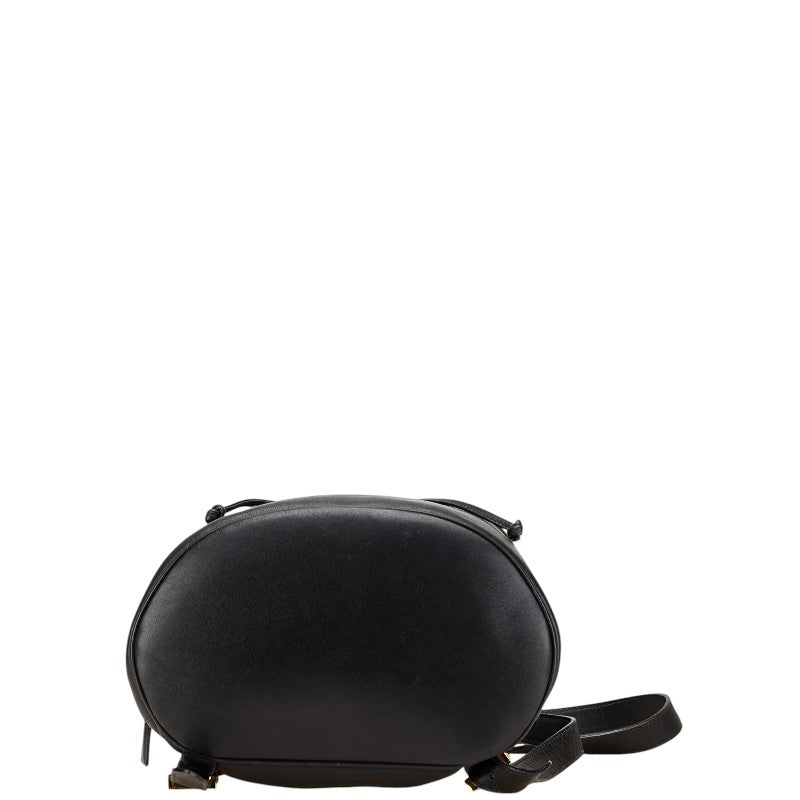 サルヴァトーレフェラガモ ガンチーニ リュック バックパック BV-216148 ブラック レザー レディース Salvatore Ferragamo 【中古】