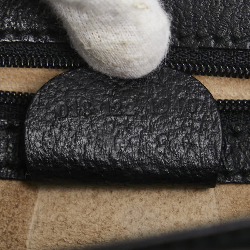 グッチ セカンドバッグ 018 122 1940 ブラック レザー レディース GUCCI 【中古】