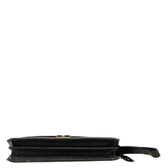 グッチ セカンドバッグ 018 122 1940 ブラック レザー レディース GUCCI 【中古】