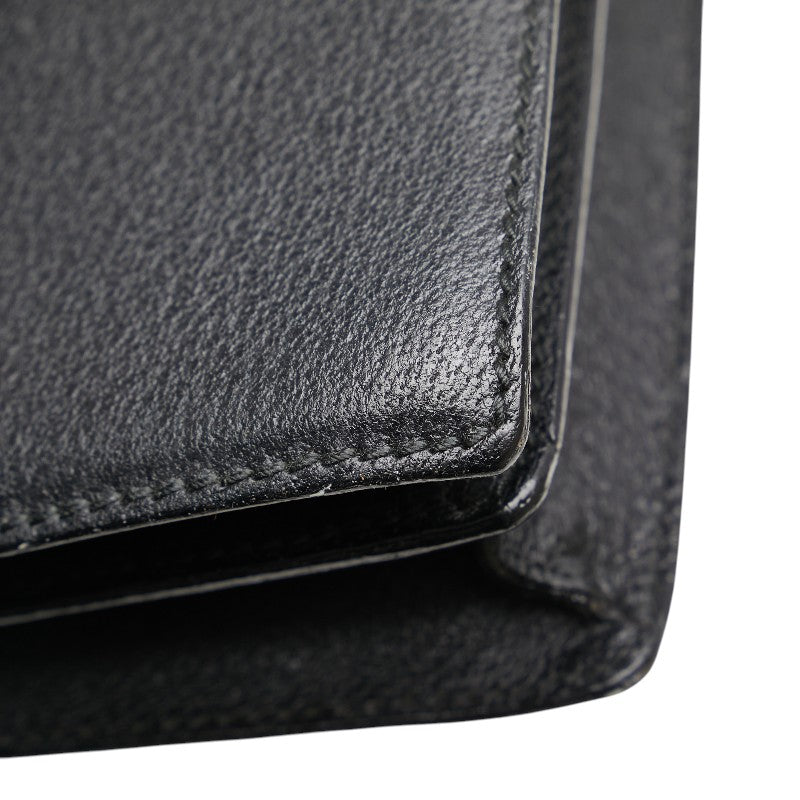 グッチ セカンドバッグ 018 122 1940 ブラック レザー レディース GUCCI 【中古】