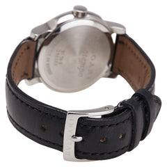 ブルガリ ソロテンポ デイト 腕時計 ST29S クオーツ ブラック文字盤 ステンレススチール レザー レディース BVLGARI 【中古】