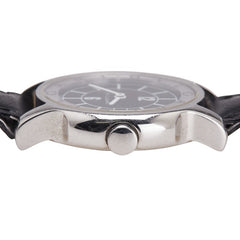 ブルガリ ソロテンポ デイト 腕時計 ST29S クオーツ ブラック文字盤 ステンレススチール レザー レディース BVLGARI 【中古】