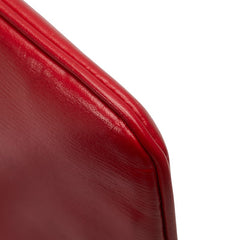 ポールスミス チェーン ショルダーバッグ レッド レザー レディース 【中古】