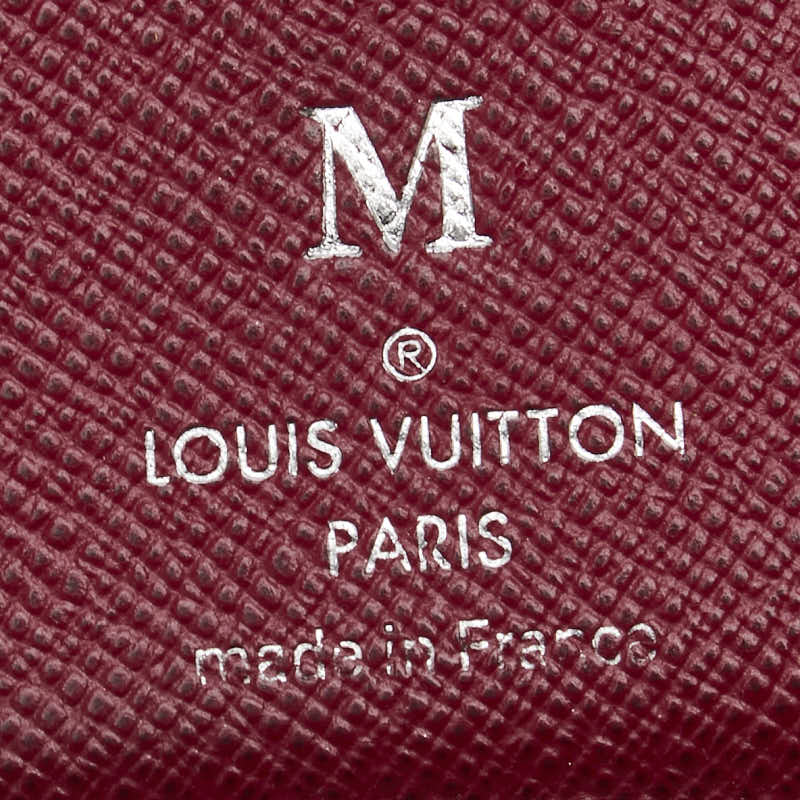 ルイ ヴィトン エピ ポルトフォイユ ヴィクトリーヌ 長財布 M62171 フューシャ レッド レザー レディース LOUIS VUITTON 【中古】