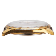 セイコー セイコーマチックR 30石 腕時計 8305-0020 自動巻き ゴールド文字盤 メッキ レディース SEIKO 【中古】