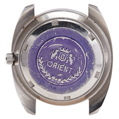 オリエント 17石 腕時計 G463101-70PT 手巻き シルバー文字盤 ステンレススチール レディース ORIENT 【中古】