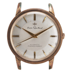 セイコー ヴィンテージ ジャイロマーベル 17石 腕時計 14078 自動巻き シルバー文字盤 ステンレススチール レディース SEIKO 【中古】