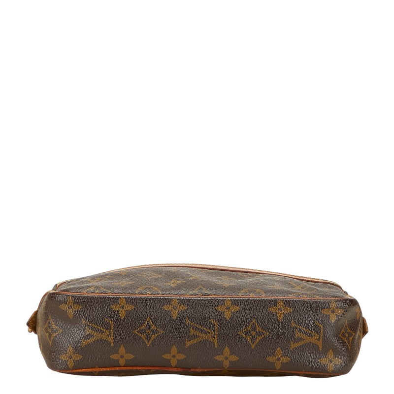 ルイ ヴィトン モノグラム コンピエーニュ23 セカンドバッグ M51847 ブラウン PVC レザー レディース LOUIS VUITTON 【中古】