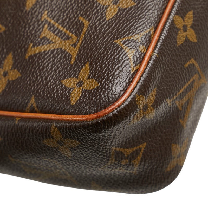 ルイ ヴィトン モノグラム コンピエーニュ23 セカンドバッグ M51847 ブラウン PVC レザー レディース LOUIS VUITTON 【中古】