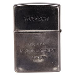 ジッポ マイケル ジャクソン 2009年製 限定 動作未確認 オイルライター シルバー ステンレス メンズ ZIPPO 【中古】