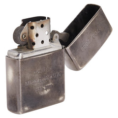 ジッポ マイケル ジャクソン 2009年製 限定 動作未確認 オイルライター シルバー ステンレス メンズ ZIPPO 【中古】
