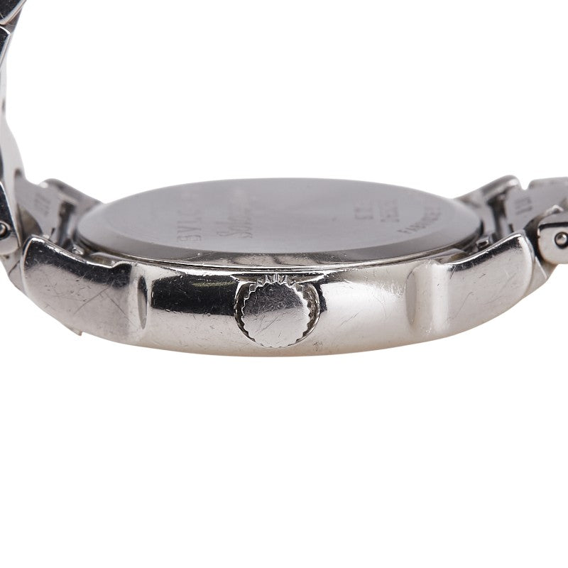 ブルガリ ソロテンポ デイト 腕時計 ST29S クオーツ ホワイト文字盤 ステンレススチール レディース BVLGARI 【中古】