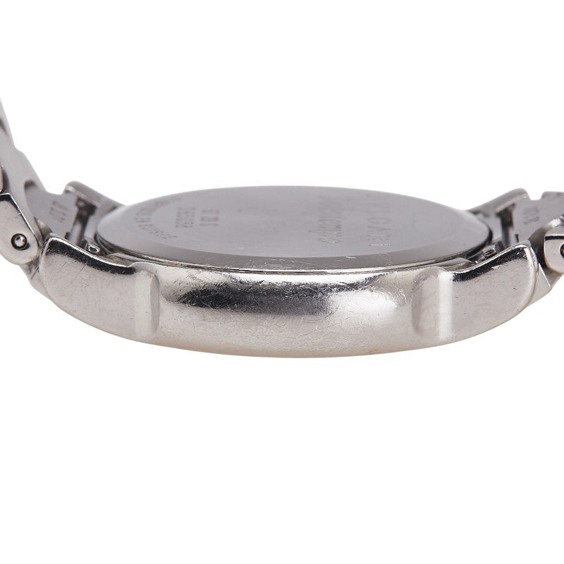 ブルガリ ソロテンポ デイト 腕時計 ST29S クオーツ ホワイト文字盤 ステンレススチール レディース BVLGARI 【中古】