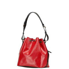 ルイ ヴィトン エピ プチノエ ワンショルダーバッグ M44172 カスティリアンレッド ノワール レザー レディース LOUIS VUITTON 【中古】