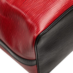 ルイ ヴィトン エピ プチノエ ワンショルダーバッグ M44172 カスティリアンレッド ノワール レザー レディース LOUIS VUITTON 【中古】