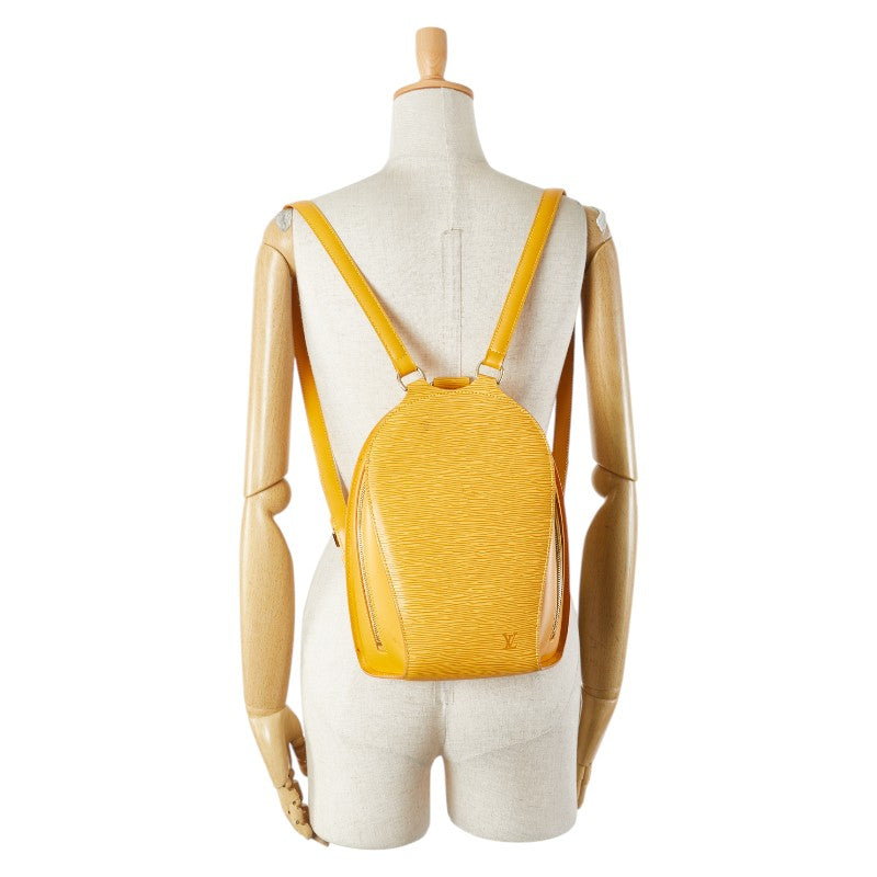ルイ ヴィトン エピ マビヨン リュック バックパック M52239 タッシリイエロー レザー レディース LOUIS VUITTON 【中古】