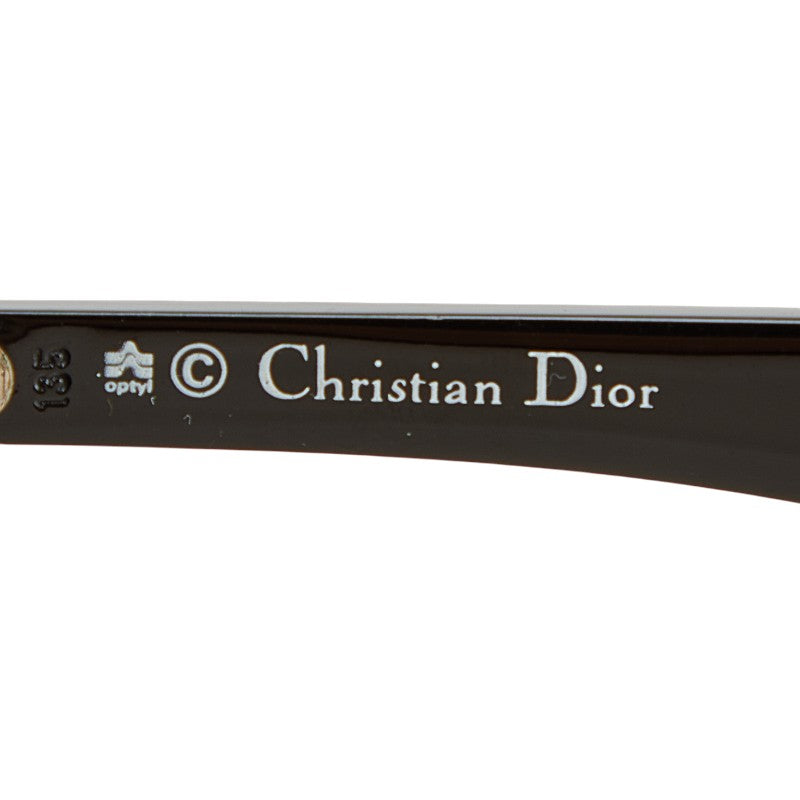 ディオール サングラス ブラック プラスチック レディース Dior 【中古】