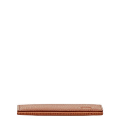 バーバリー ロゴ 名刺入れ カードケース ブラウン レザー メンズ BURBERRY 【中古】