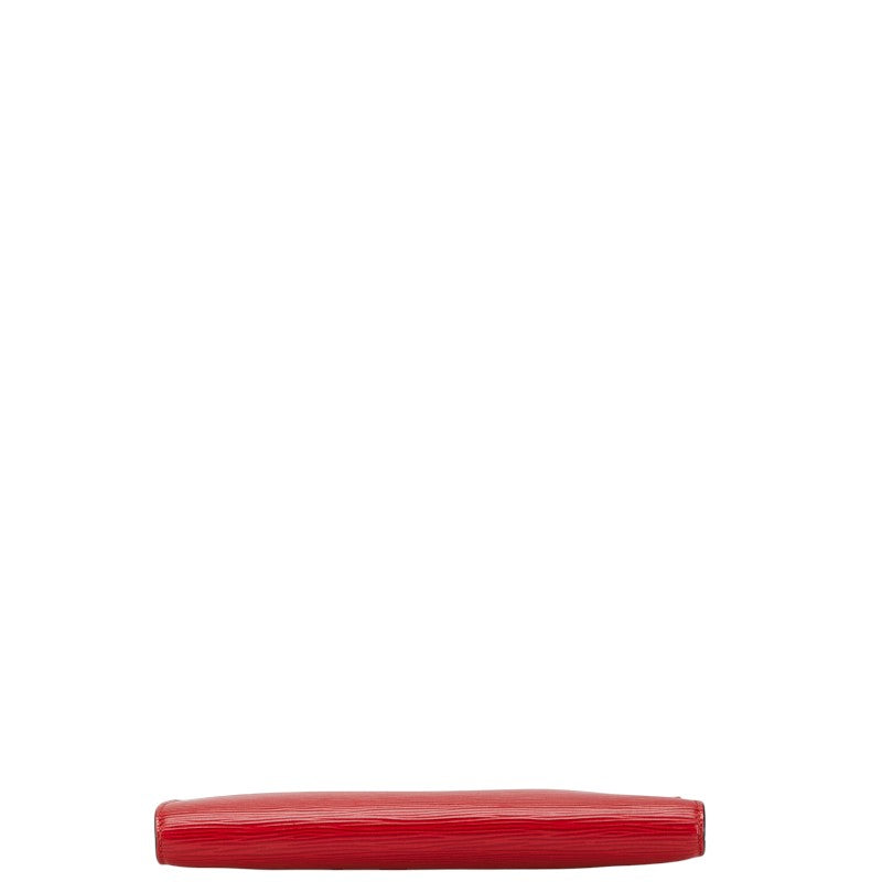 ルイ ヴィトン エピ ポシェット アクセソワール アクセサリーポーチ ハンドバッグ M52947 カスティリアンレッド レザー レディース LOUIS VUITTON 【中古】