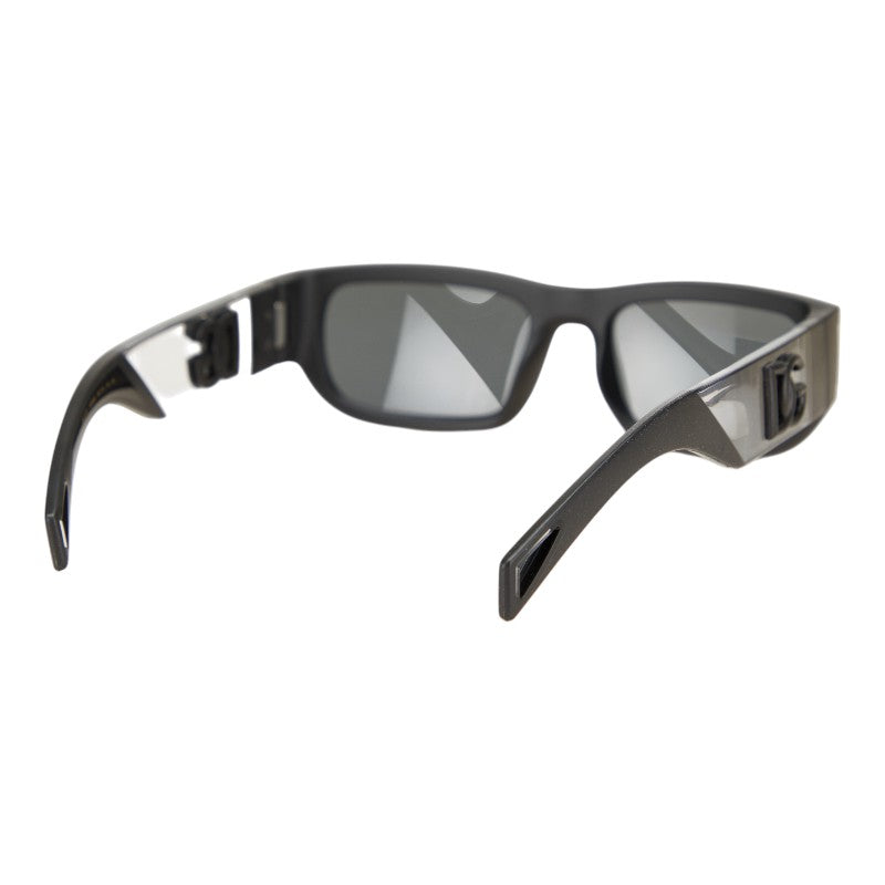 ドルチェアンドガッバーナ DGロゴ サングラス DG6172 ブラック プラスチック メンズ DOLCE&GABBANA 【中古】