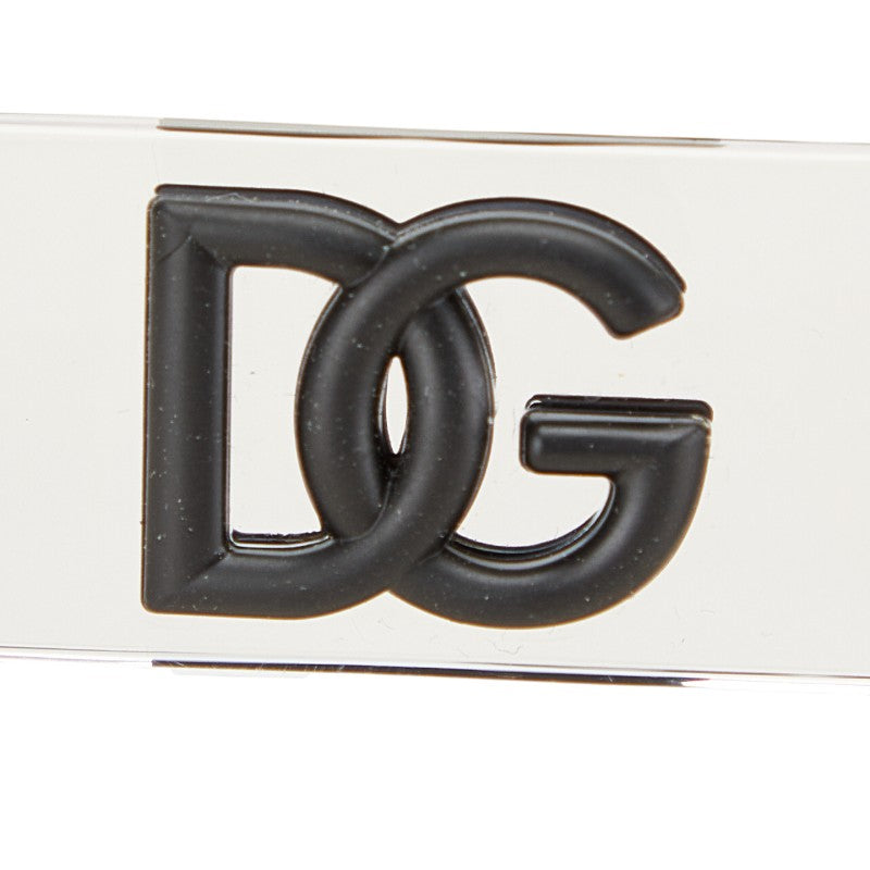 ドルチェアンドガッバーナ DGロゴ サングラス DG6172 ブラック プラスチック メンズ DOLCE&GABBANA 【中古】
