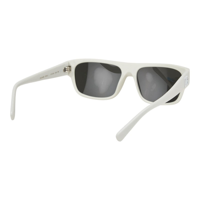 ドルチェアンドガッバーナ DGロゴ サングラス DG4455 ホワイト プラスチック メンズ DOLCE&GABBANA 【中古】