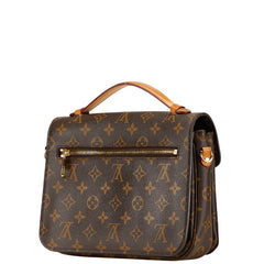 ルイ ヴィトン モノグラム ポシェット メティスMM ハンドバッグ ショルダーバッグ 2WAY M44875 ブラウン PVC レザー レディース LOUIS VUITTON 【中古】