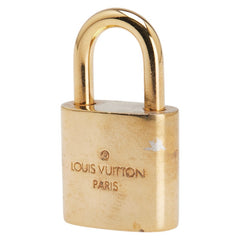 ルイ ヴィトン カデナ 南京錠 キー セット ゴールド メッキ レディース LOUIS VUITTON 【中古】