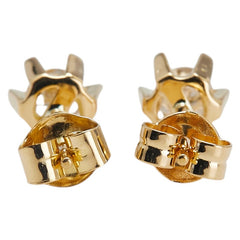 K18YG イエローゴールド ダイヤ0.20ct スタッド ピアス レディース 【中古】