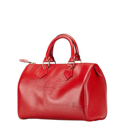 ルイ ヴィトン エピ スピーディ25 ハンドバッグ ミニボストンバッグ M43017 カスティリアンレッド レザー レディース LOUIS VUITTON 【中古】