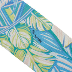 エルメス ツイリー DANSE PACIFIQUE ダンス パシフィック スカーフ ライトブルー マルチカラー レディース HERMES 【中古】