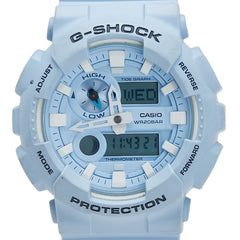 カシオ G-SHOCK G-LIDE 腕時計 GAX-100CSA クオーツ ブルー文字盤 樹脂系 ラバー メンズ CASIO 【中古】