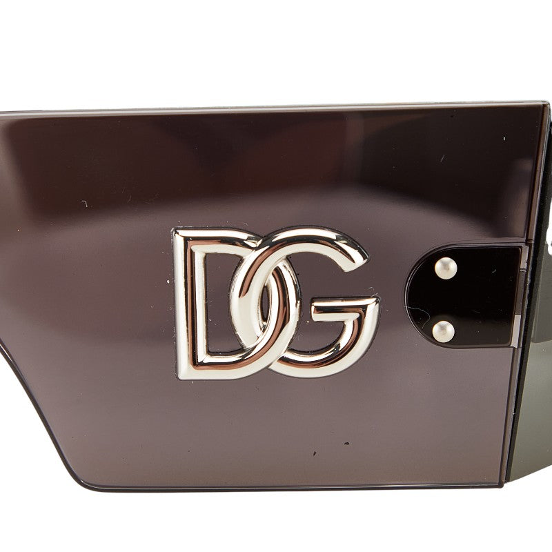 ドルチェアンドガッバーナ サングラス DG6183 ブラック ライトパープル プラスチック レディース DOLCE&GABBANA 【中古】