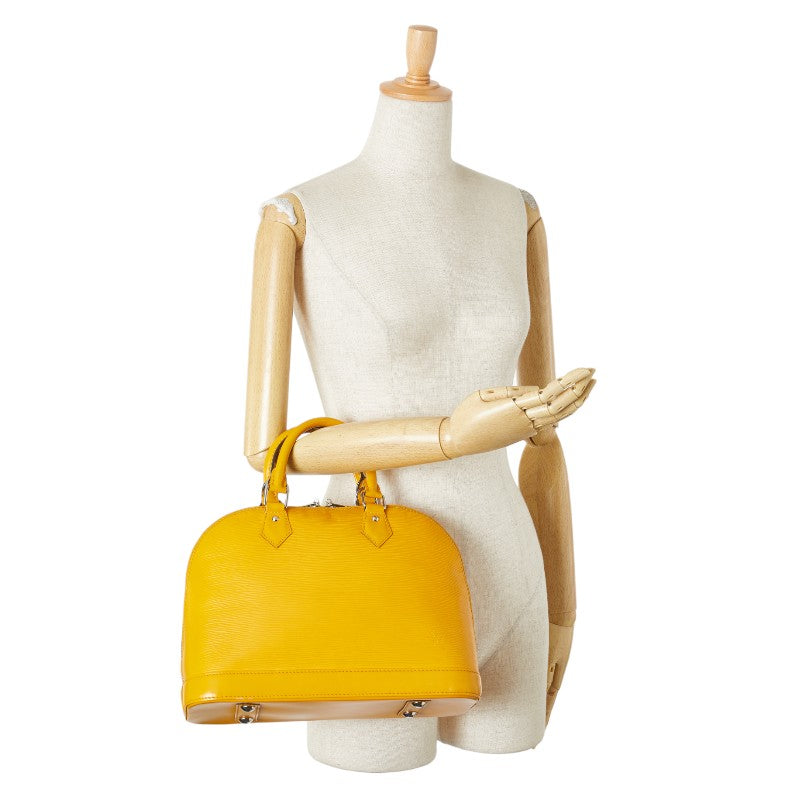 ルイ ヴィトン エピ アルマ ハンドバッグ M52149 タッシリイエロー レザー レディース LOUIS VUITTON 【中古】