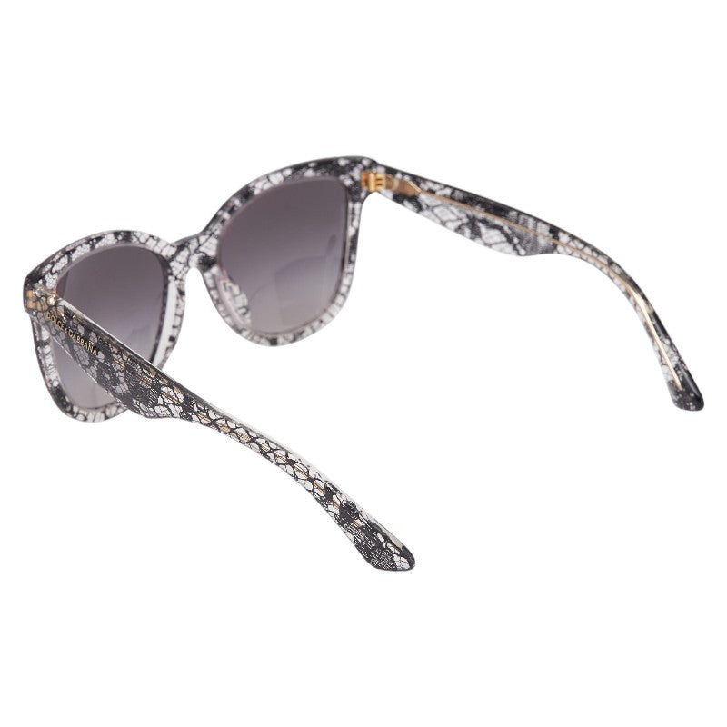 ドルチェアンドガッバーナ サングラス DG4190-A クリア ブラック プラスチック レディース DOLCE&GABBANA 【中古】
