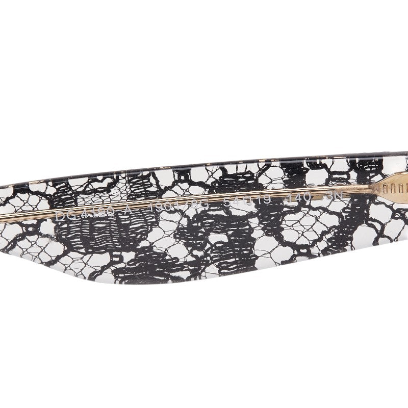 ドルチェアンドガッバーナ サングラス DG4190-A クリア ブラック プラスチック レディース DOLCE&GABBANA 【中古】