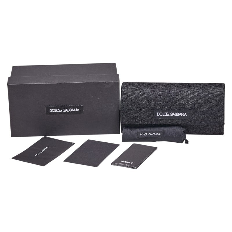 ドルチェアンドガッバーナ サングラス DG4190-A クリア ブラック プラスチック レディース DOLCE&GABBANA 【中古】