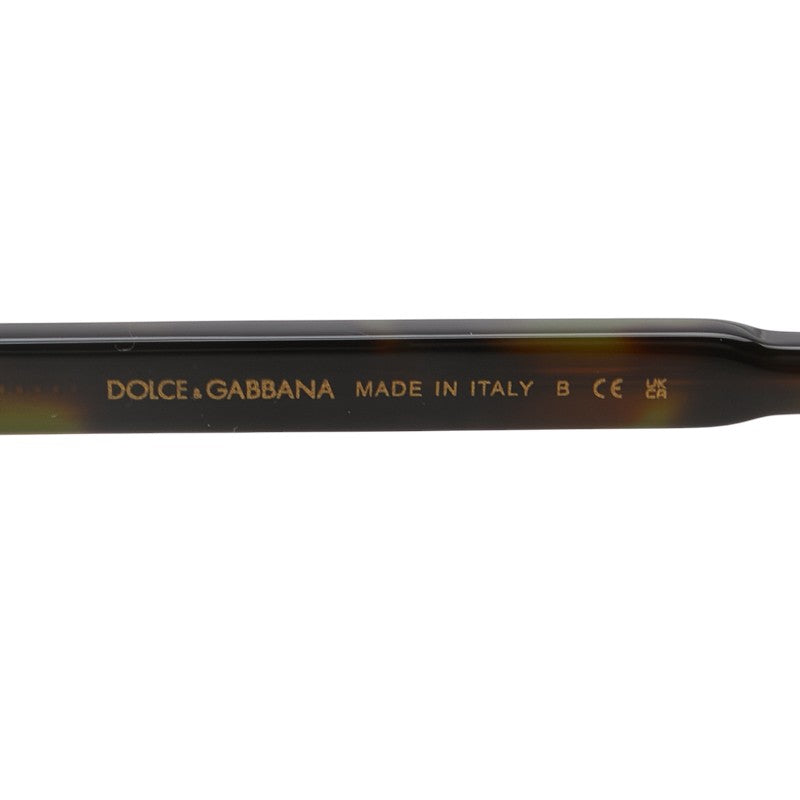ドルチェアンドガッバーナ メガネ DG3365-F カーキ ブラウン プラスチック レディース DOLCE&GABBANA 【中古】