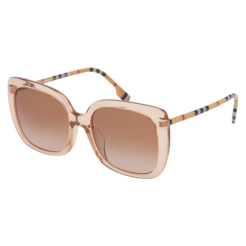 バーバリー チェック サングラス B4323-F ブラウン プラスチック レディース BURBERRY 【中古】