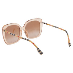 バーバリー チェック サングラス B4323-F ブラウン プラスチック レディース BURBERRY 【中古】