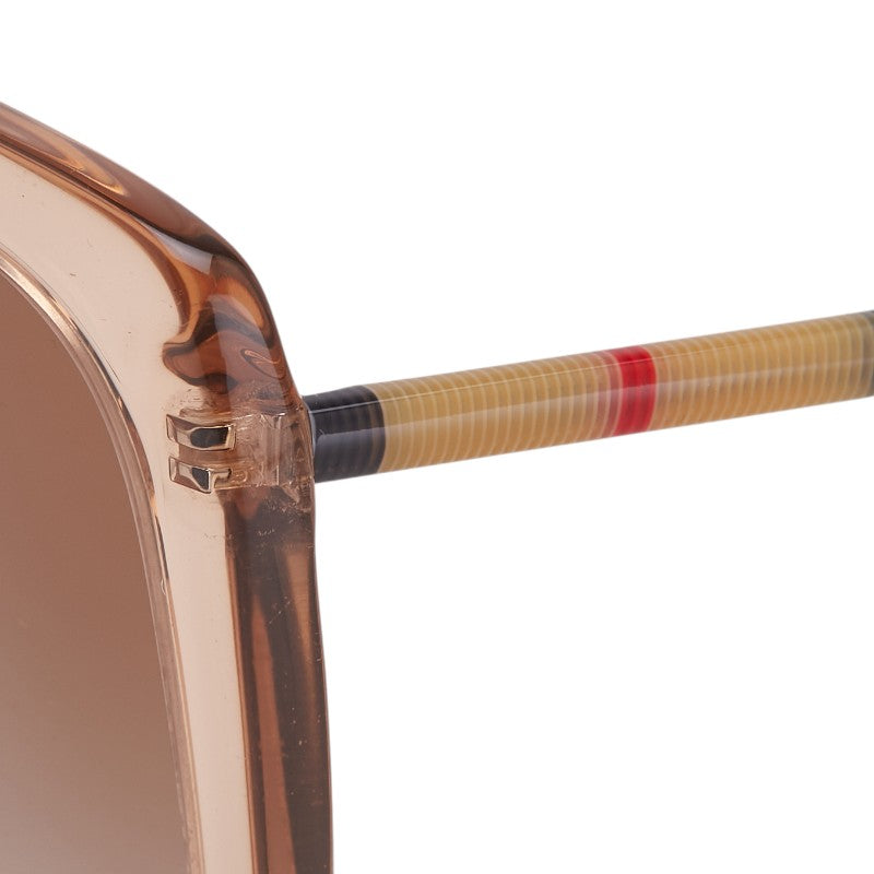 バーバリー チェック サングラス B4323-F ブラウン プラスチック レディース BURBERRY 【中古】