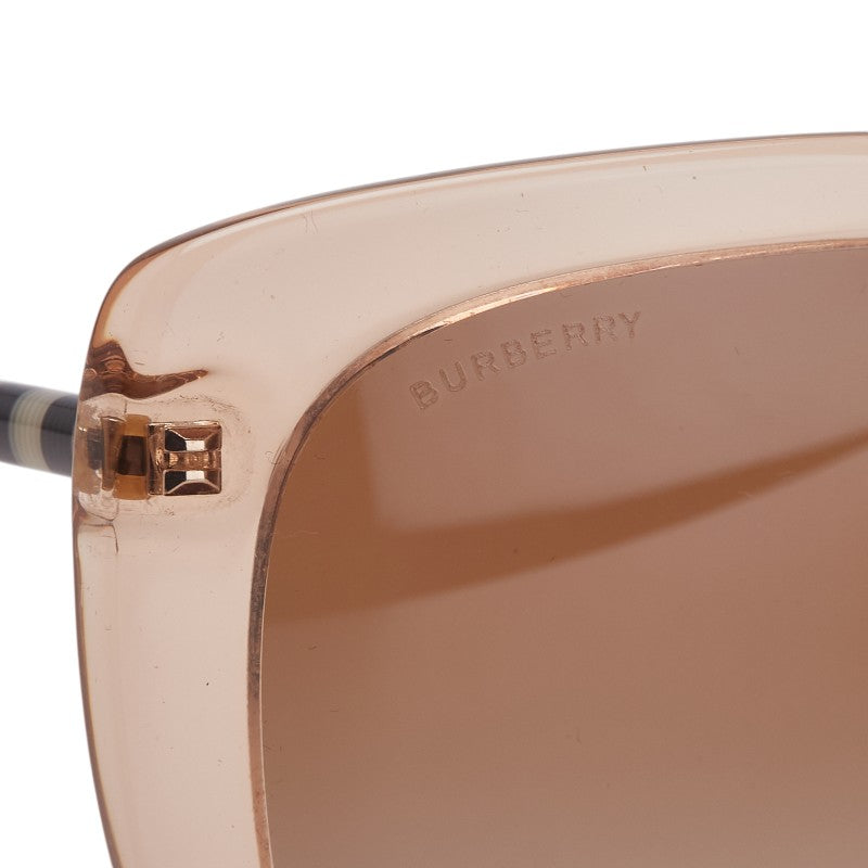 バーバリー チェック サングラス B4323-F ブラウン プラスチック レディース BURBERRY 【中古】