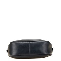 サルヴァトーレフェラガモ ヴァラ ショルダーバッグ ブラック レザー レディース Salvatore Ferragamo 【中古】