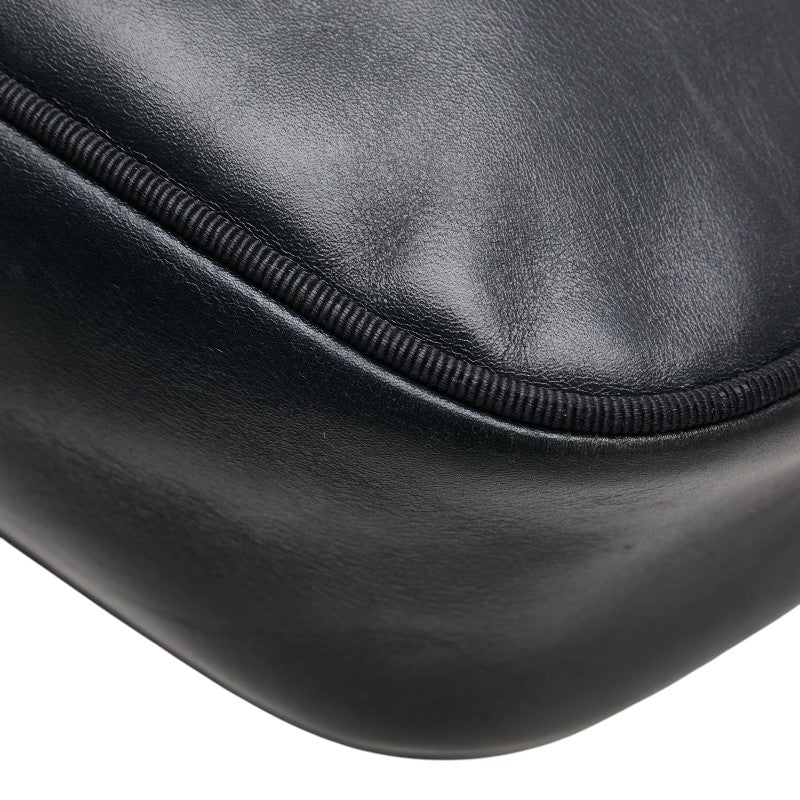 サルヴァトーレフェラガモ ヴァラ ショルダーバッグ ブラック レザー レディース Salvatore Ferragamo 【中古】