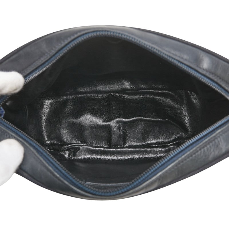 サルヴァトーレフェラガモ ヴァラ ショルダーバッグ ブラック レザー レディース Salvatore Ferragamo 【中古】