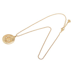 ディオール ロゴ ネックレス ゴールド メッキ レディース Dior 【中古】
