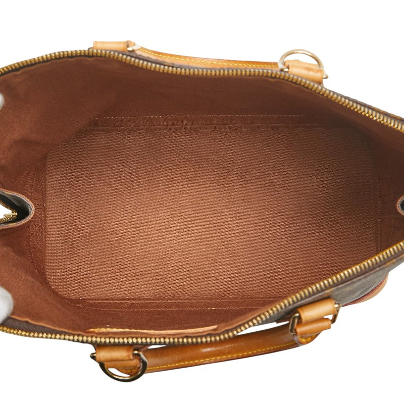 ルイ ヴィトン モノグラム アルマPM ハンドバッグ M51130 ブラウン PVC レザー レディース LOUIS VUITTON 【中古】