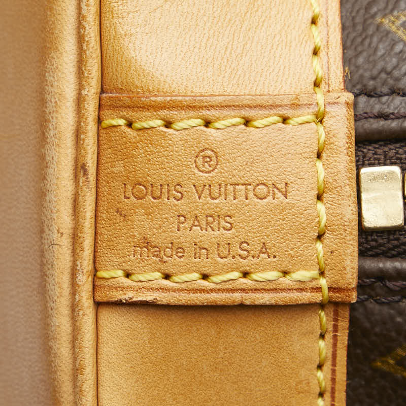 ルイ ヴィトン モノグラム アルマPM ハンドバッグ M51130 ブラウン PVC レザー レディース LOUIS VUITTON 【中古】